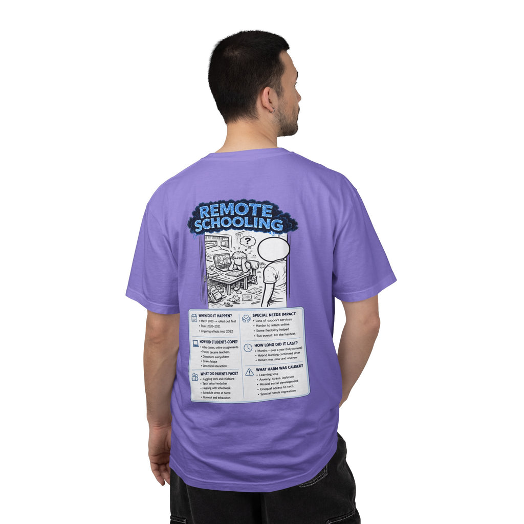 I Survived 2020 — Director's Cut S3:E3 "Remote Schooling" | Lockdown Edition Documentary Unisex Garment-Dyed T-shirt
