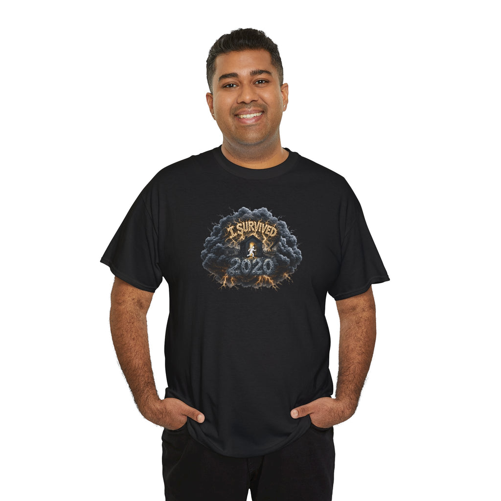 I Survived 2020 — Original PILOT Design: Director's Cut Unisex Heavy Cotton Tee