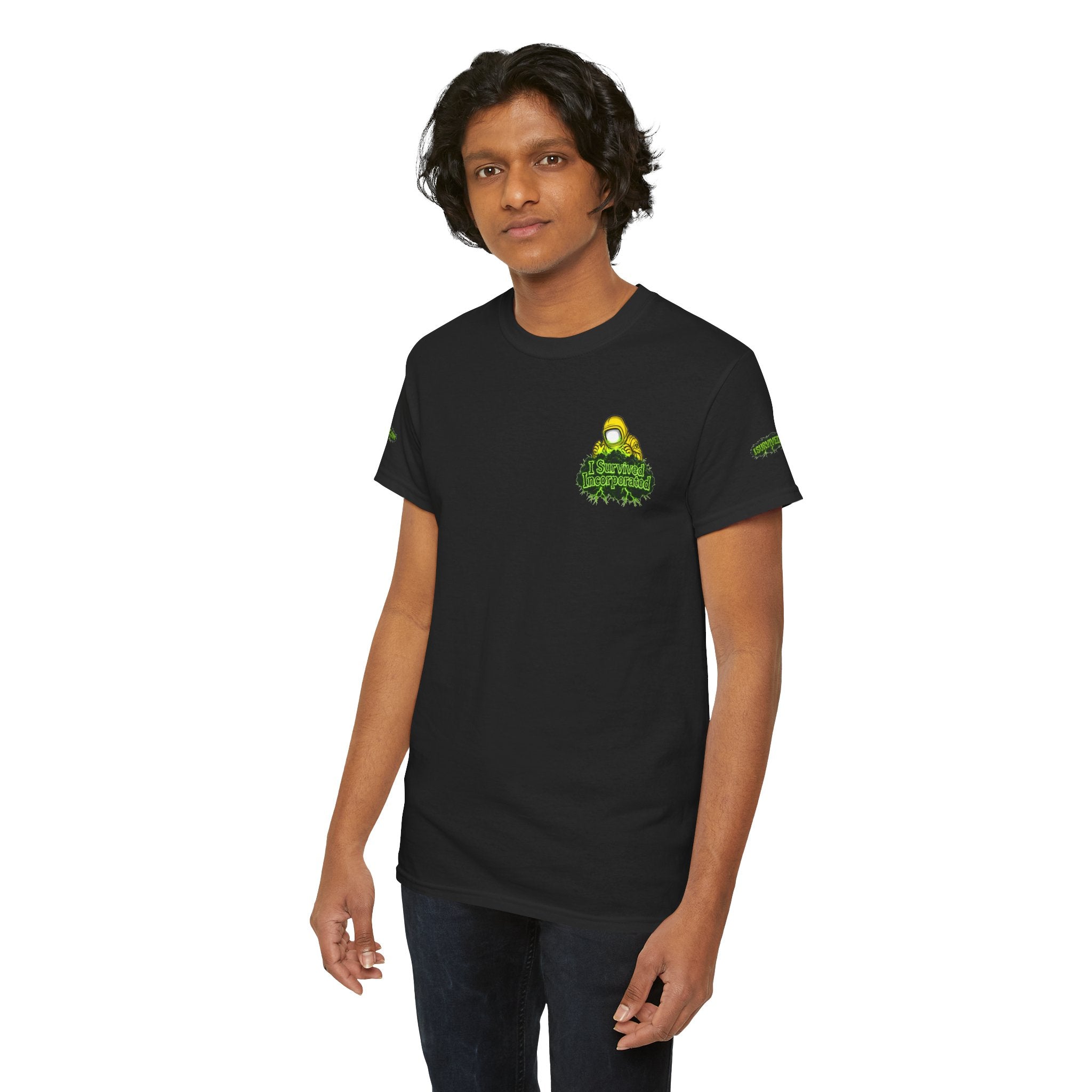 I Survived 2020 — "Please Stand By" Test Pattern Toxic Signal Tee Special Edition Summer Premiere Unisex Heavy Cotton Tee