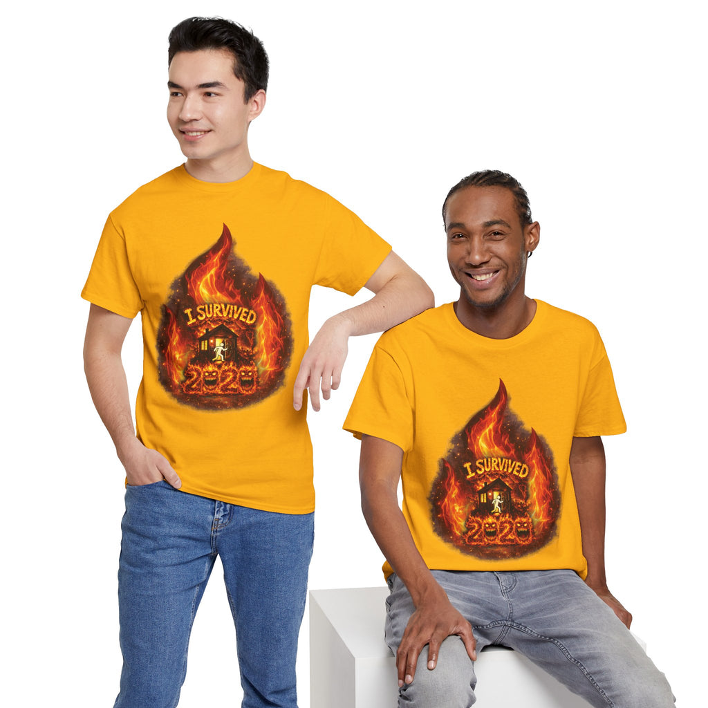 I Survived 2020 — Director's Cut S2:E1 "Berry Creek" | Wildfire Edition Memorial Unisex Heavy Cotton Tee