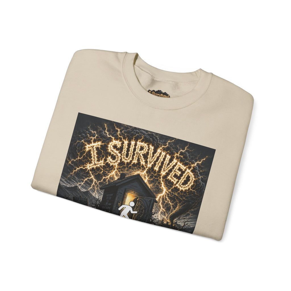 I Survived 2020 — Original Design Teaser Tee | Season 1 Premiere Drop Unisex Heavy Blend™ Crewneck Sweatshirt (SPECIAL EDITION)