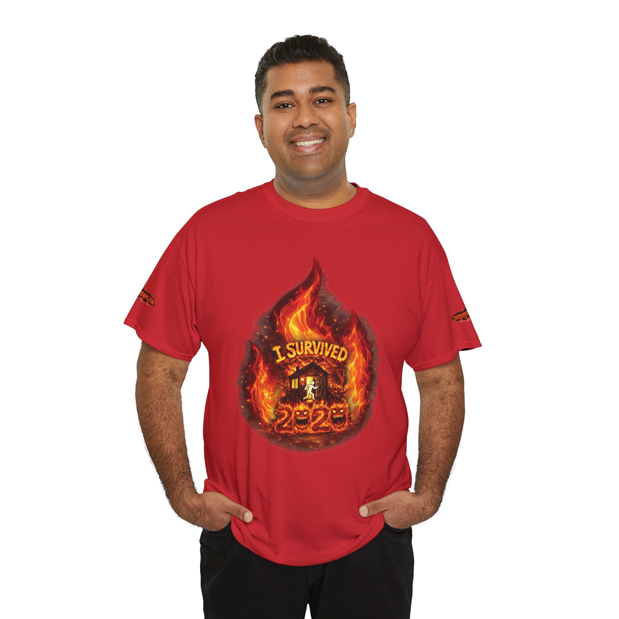 I Survived 2020 — Director's Cut S2:E1 "Berry Creek" | Wildfire Edition Memorial Unisex Heavy Cotton Tee (SPECIAL EDITION)