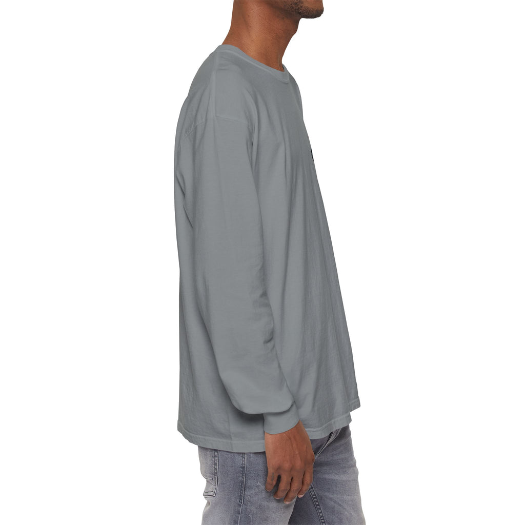 I Survived 2020 — "Please Stand By" Test Pattern Tee Summer Premier Unisex Garment-Dyed Long Sleeve T-Shirt