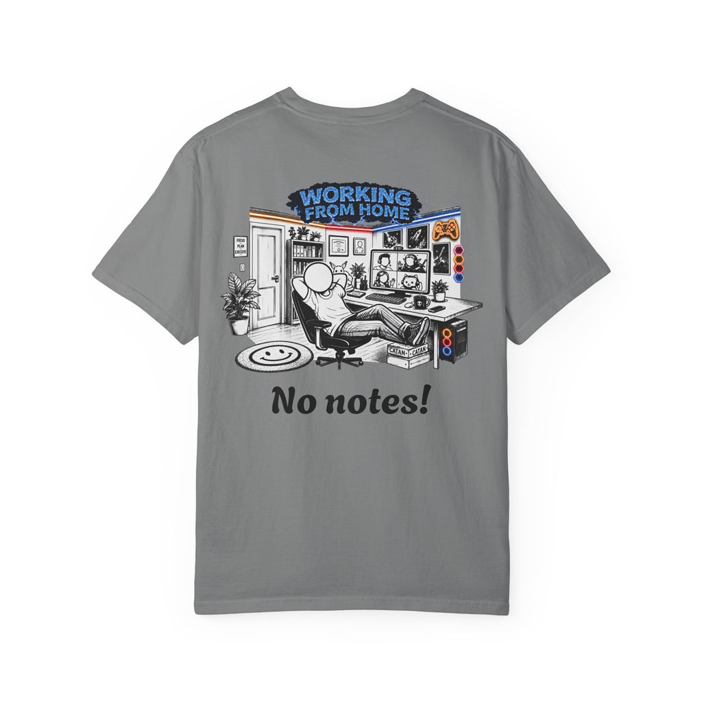 I Survived 2020 — LOCKDOWN S3:E4: "Working From Home" Unisex Garment-Dyed T-shirt