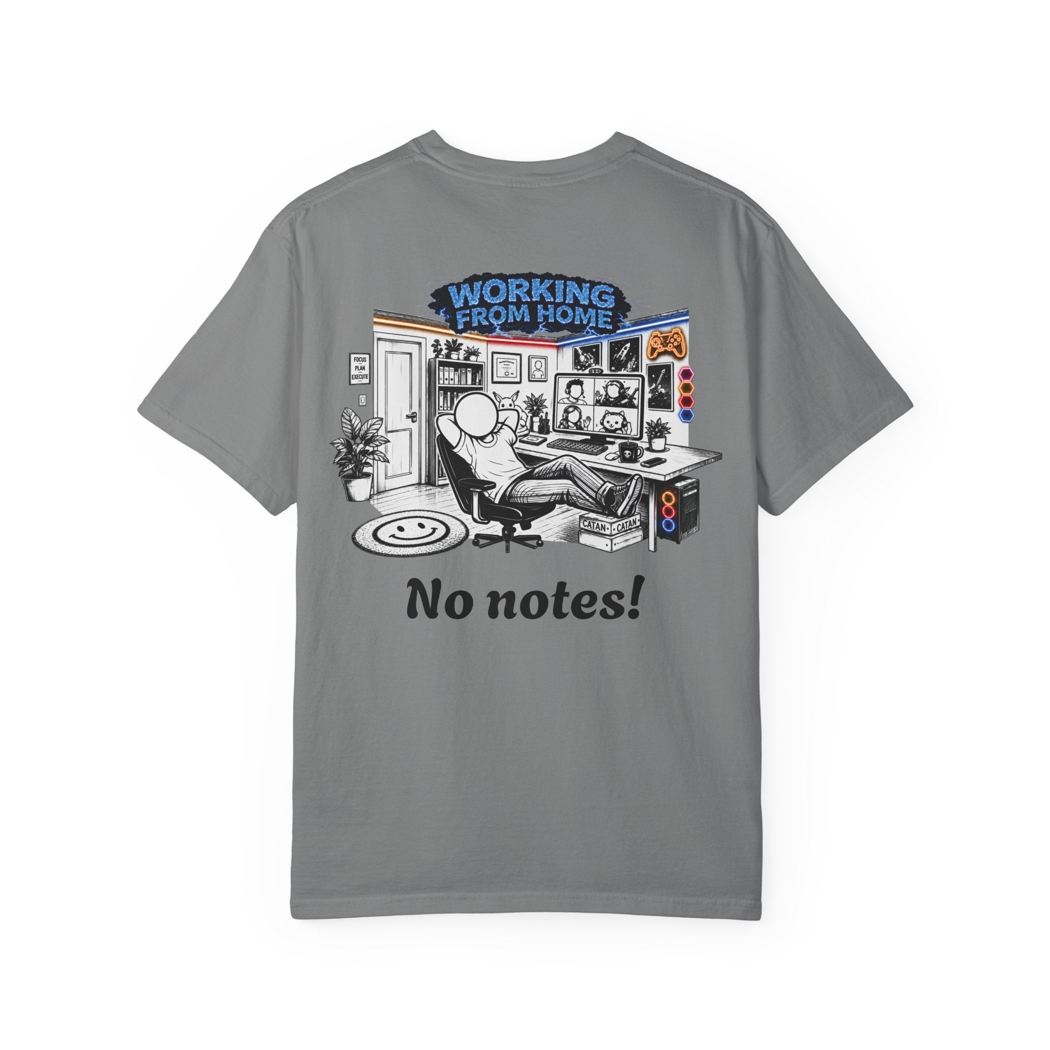 I Survived 2020 — LOCKDOWN S3:E4: "Working From Home" Unisex Garment-Dyed T-shirt
