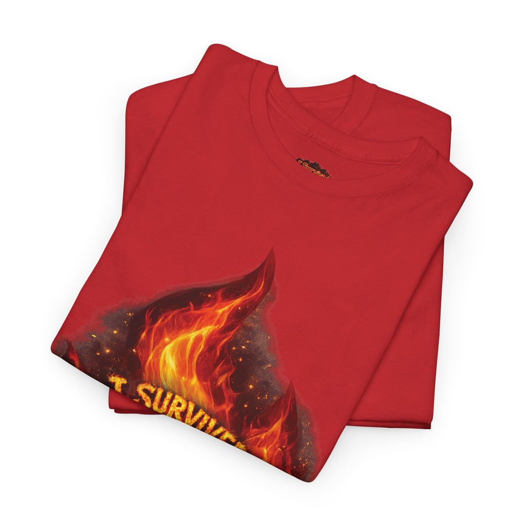 I Survived 2020 — Director's Cut S2:E2 "The Bobcat Fire" | Wildfire Edition Memorial Unisex Heavy Cotton Tee (SPECIAL EDITION)