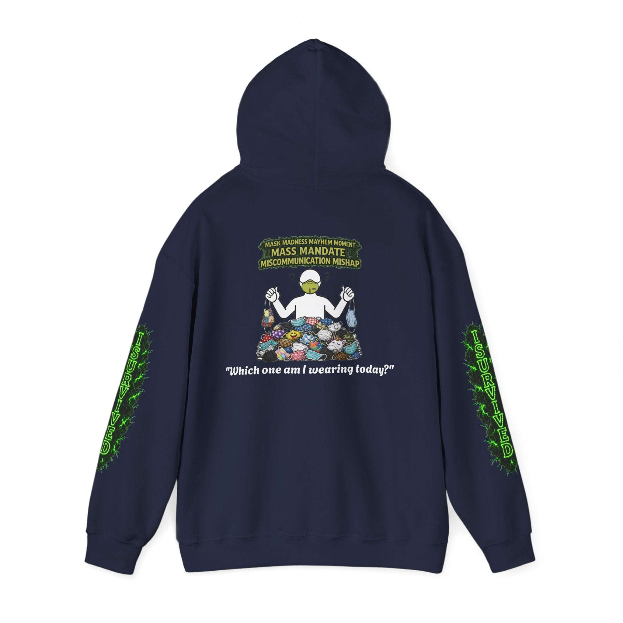 I Survived 2020 — Director's Cut S1:E4 "Mask Madness Mayhem Moment" | Pandemic Edition Hoodie Sweatshirt