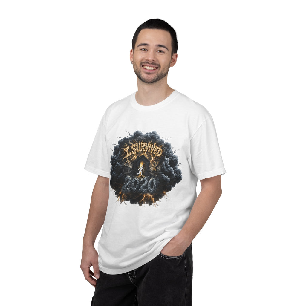 I Survived 2020 — Director's Cut Original Design Teaser Tee | Season 1 Premiere Drop Unisex Garment-Dyed T-shirt