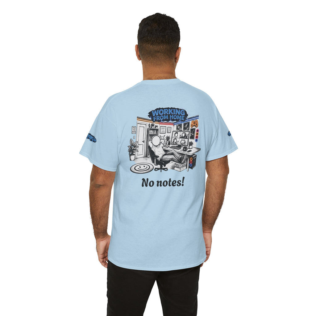I Survived 2020 — LOCKDOWN S3:E4: Special Edition "Working From Home" Unisex Heavy Cotton Tee