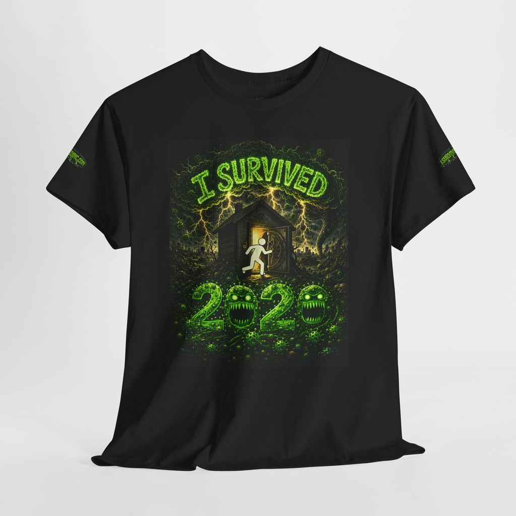 I Survived 2020 — S1:E1 "COVID-19: The Coronavirus" | Pandemic Edition Unisex Heavy Cotton Tee (SPECIAL EDITION)
