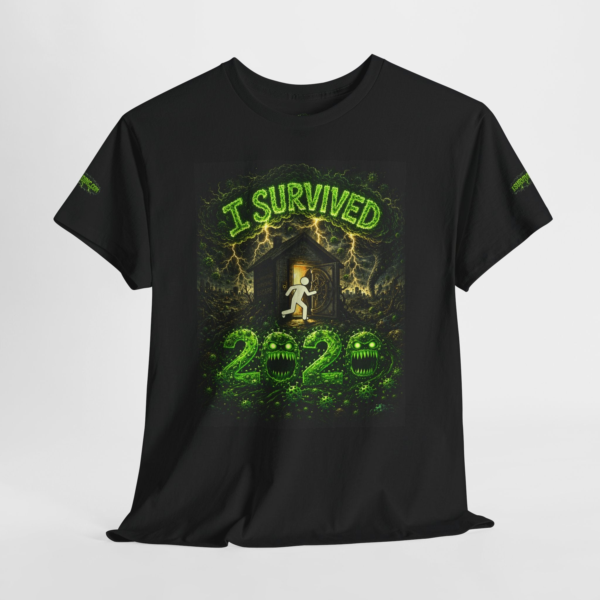 I Survived 2020 — S1:E1 "COVID-19: The Coronavirus" | Pandemic Edition Unisex Heavy Cotton Tee (SPECIAL EDITION)