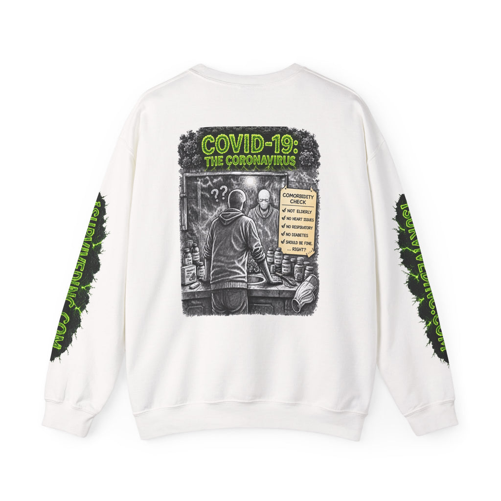 I Survived 2020 — S1:E1 "COVID-19: The Coronavirus" | Pandemic Edition Unisex Heavy Blend™ Crewneck Sweatshirt