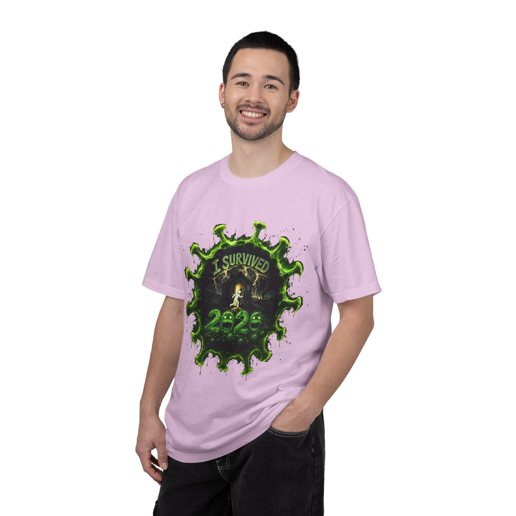 I Survived 2020 — Director's Cut S1:E5 "Delivery Doomsday" | Pandemic Edition Unisex Garment-Dyed T-shirt