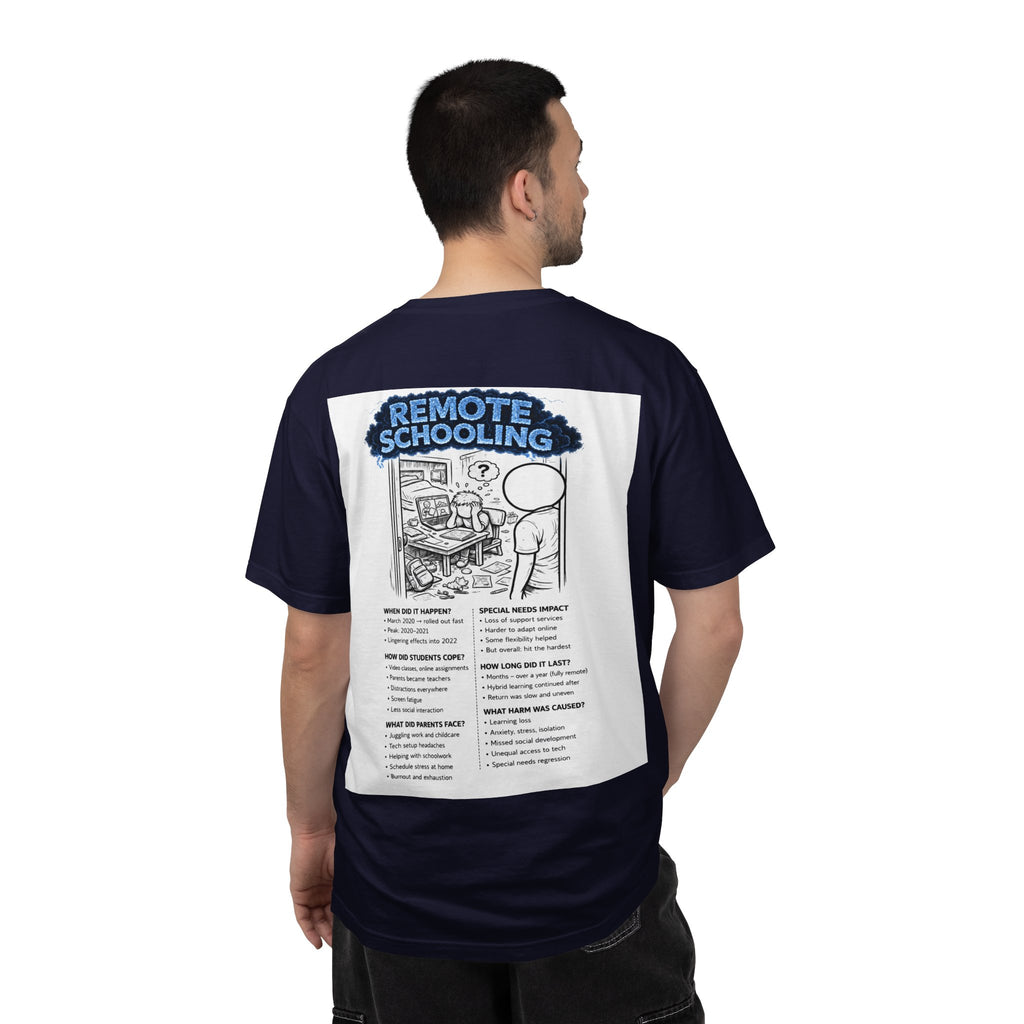 I Survived 2020 — S3:E3 "Remote Schooling" | Lockdown Edition Documentary Unisex Garment-Dyed T-shirt