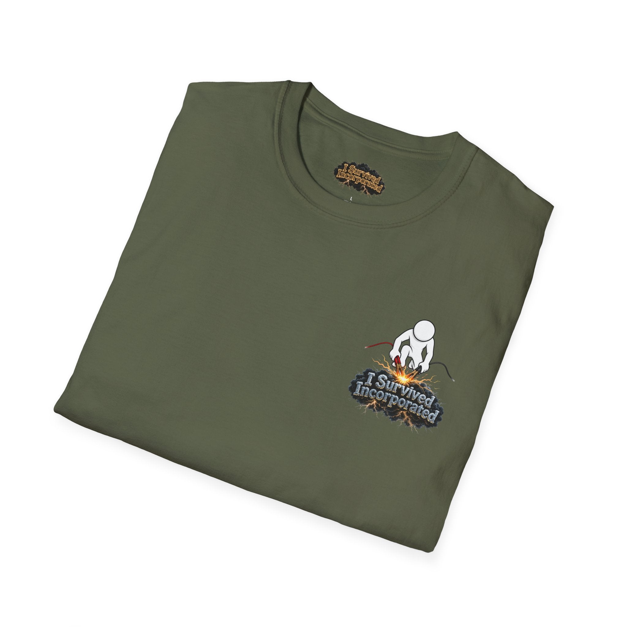 I Survived 2020 — "Please Stand By" Test Pattern Tee Summer Premier Unisex Softstyle T-Shirt