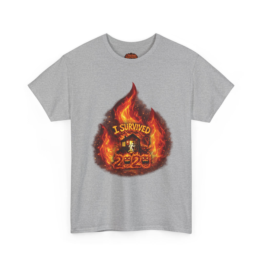 I Survived 2020 — Director's Cut S2:E1 "Berry Creek" | Wildfire Edition Memorial Unisex Heavy Cotton Tee