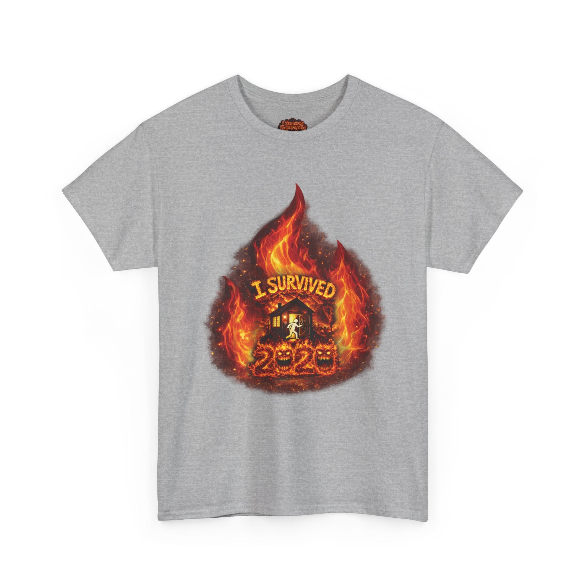 I Survived 2020 — Director's Cut S2:E1 "Berry Creek" | Wildfire Edition Memorial Unisex Heavy Cotton Tee