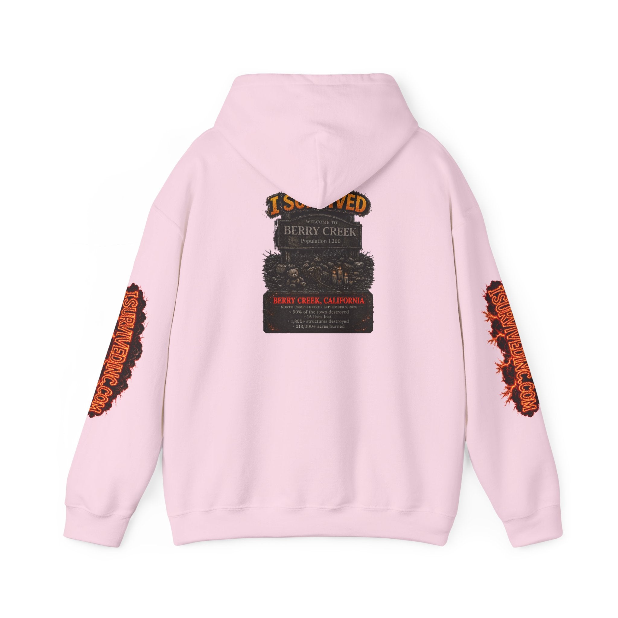I Survived 2020 — WILDFIRES S2:E1: "Berry Creek" Memorial Hoodie