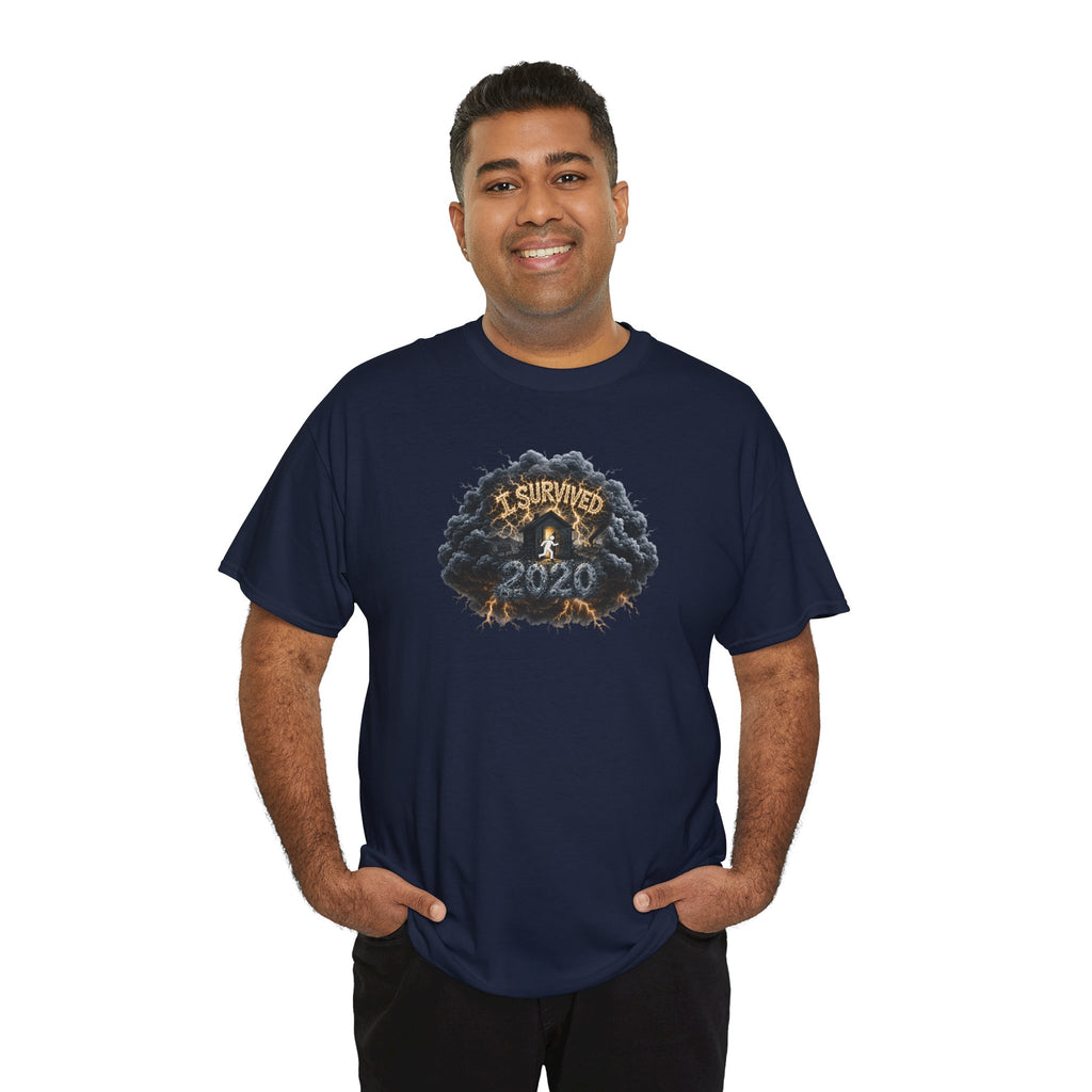 I Survived 2020 —  Original PILOT Design: Director's Cut Unisex Heavy Cotton Tee