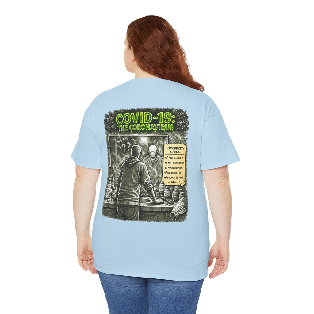 I Survived 2020 — PANDEMIC S1:E1: Director's Cut "COVID-19: The Coronavirus" Unisex Heavy Cotton Tee