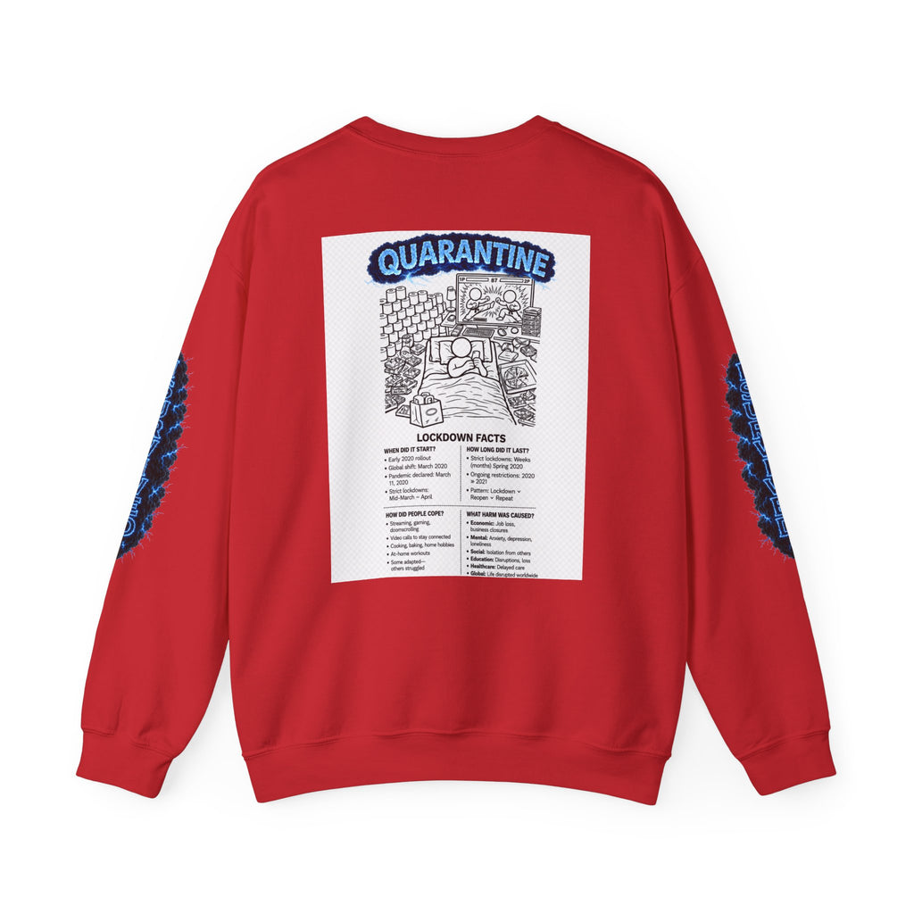 I Survived 2020 — Director's Cut S3:E1 "Quarantine" | Lockdown Edition Documentary Unisex Heavy Blend™ Crewneck Sweatshirt