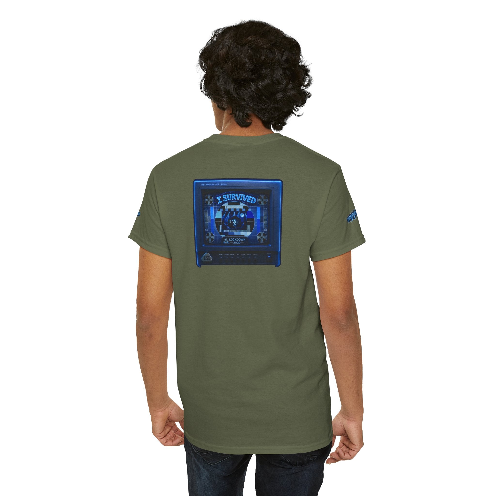 I Survived 2020 — "Please Stand By" Test Pattern Tee Lockdown Special Edition Summer Exclusive Unisex Heavy Cotton Tee