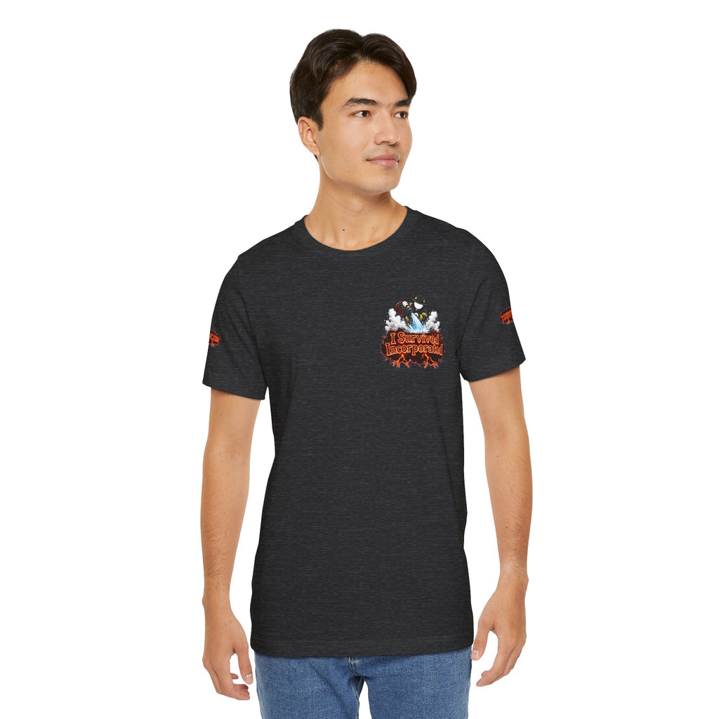 I Survived 2020 — "Please Stand By" Test Pattern Tee Wildfire Signal Special Edition Summer Premiere Unisex Jersey Short Sleeve Tee