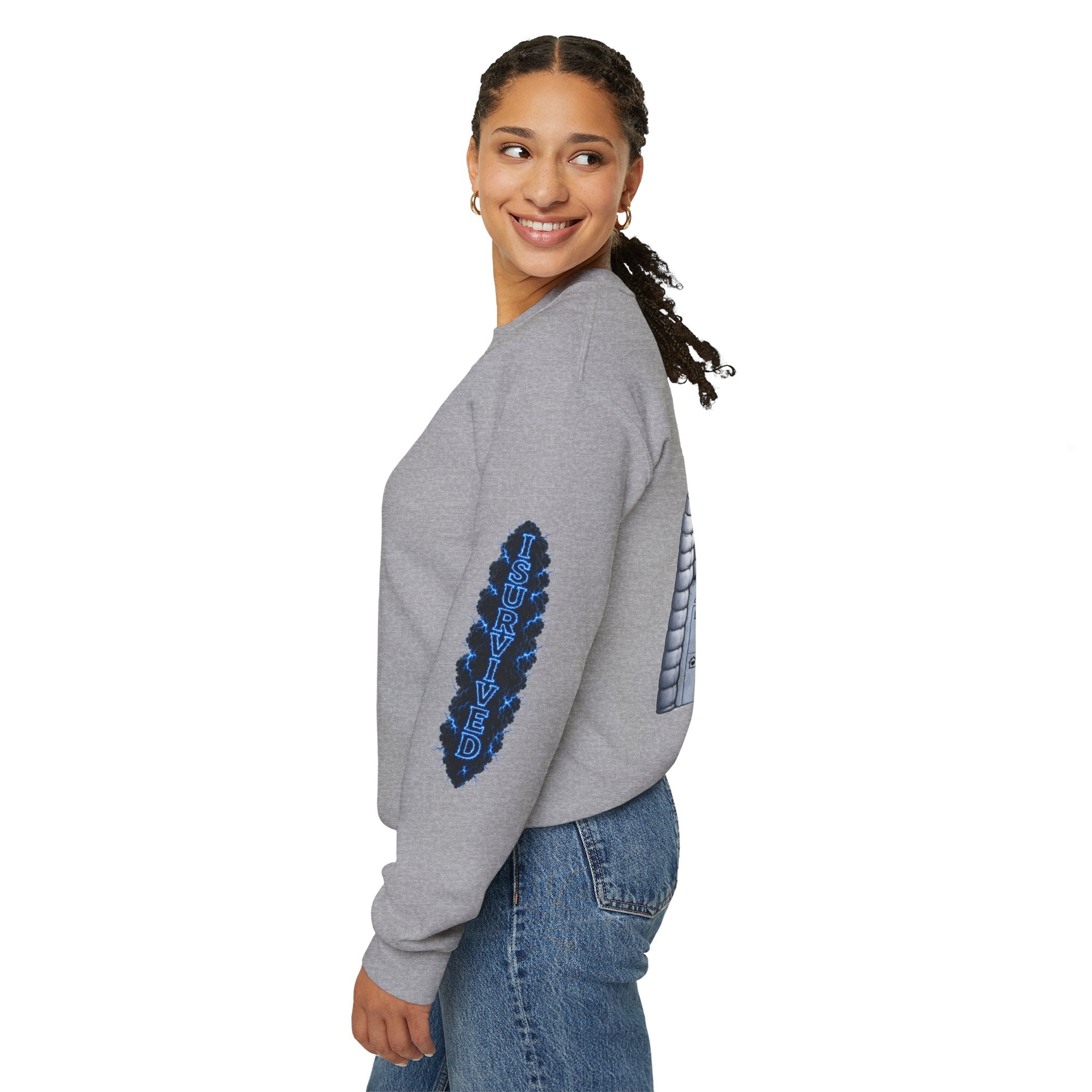 I Survived 2020 —  LOCKDOWN S3:E1: Director's Cut Special Edition "Quarantine" Unisex Heavy Blend™ Crewneck Sweatshirt