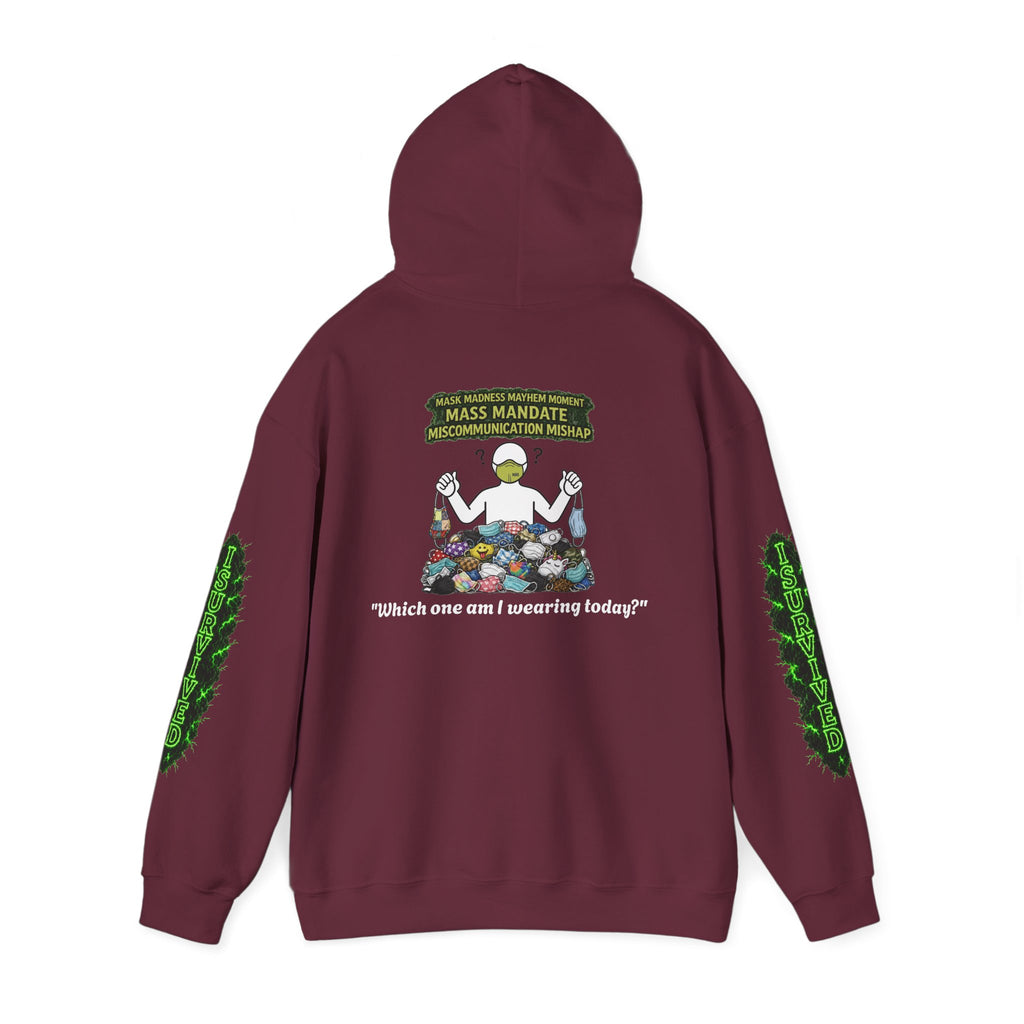 I Survived 2020 — Director's Cut S1:E4 "Mask Madness Mayhem Moment" | Pandemic Edition Hoodie Sweatshirt