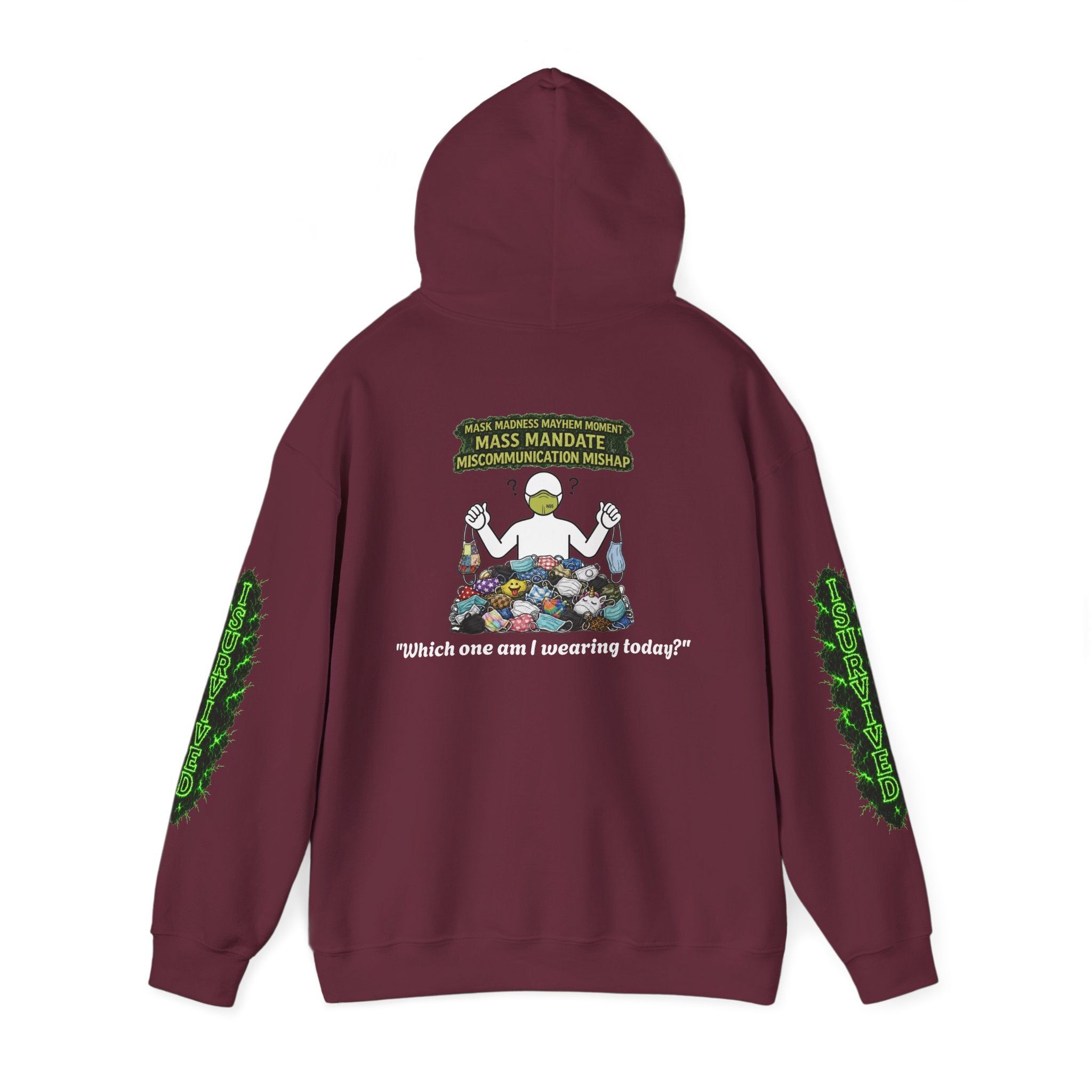 I Survived 2020 — Director's Cut S1:E4 "Mask Madness Mayhem Moment" | Pandemic Edition Hoodie Sweatshirt