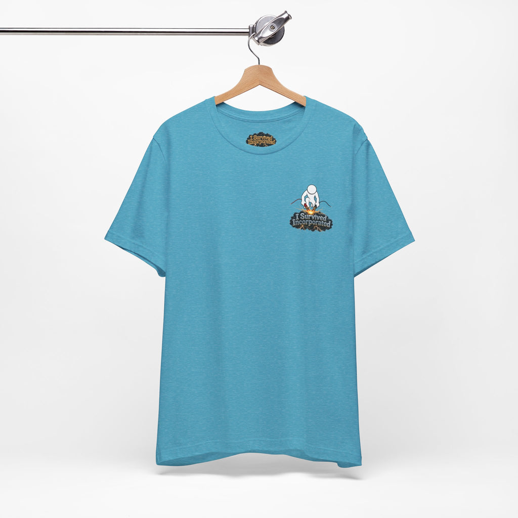 I Survived 2020 — "Please Stand By" Test Pattern Tee Summer Premier Unisex Jersey Short Sleeve Tee