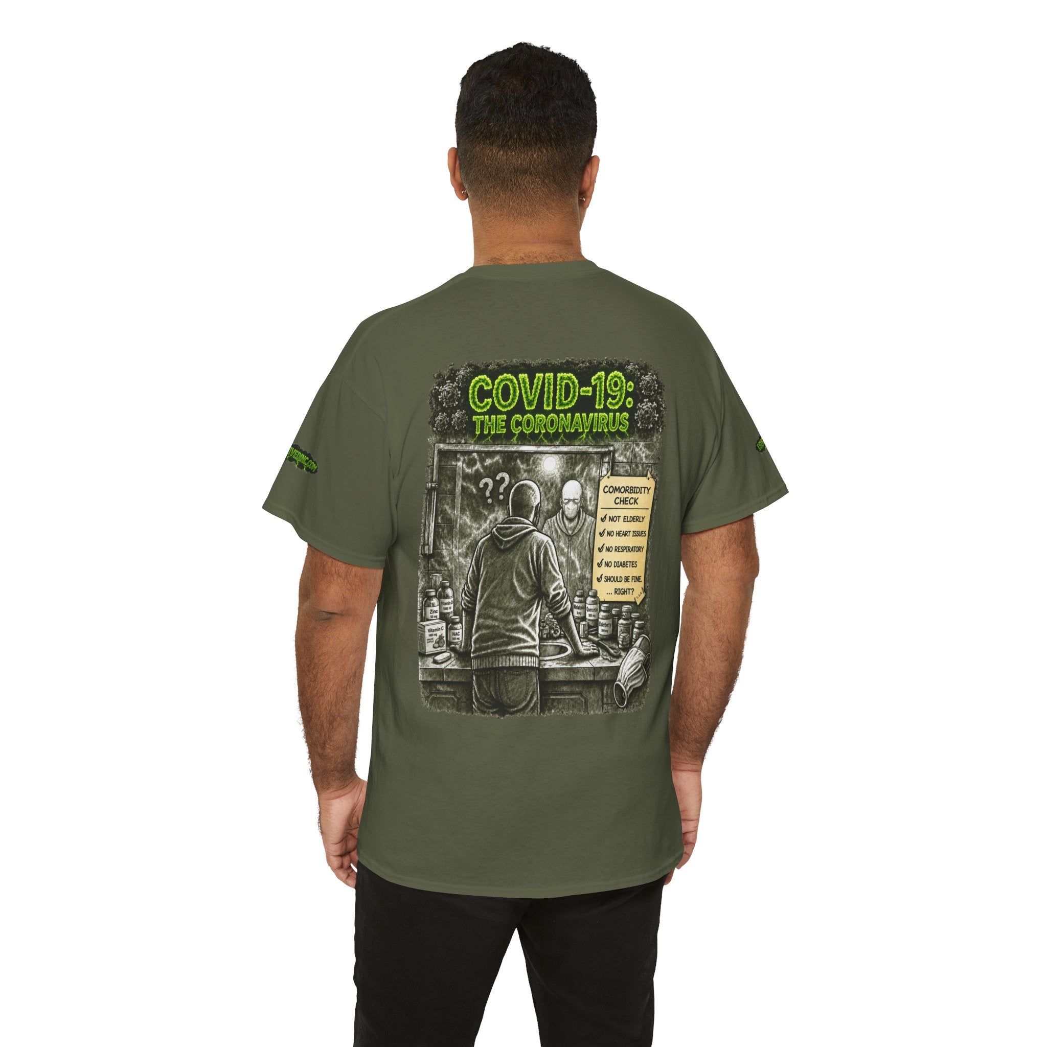 I Survived 2020 — PANDEMIC S1:E1: Director's Cut Special Edition "COVID-19: The Coronavirus" Unisex Heavy Cotton Tee