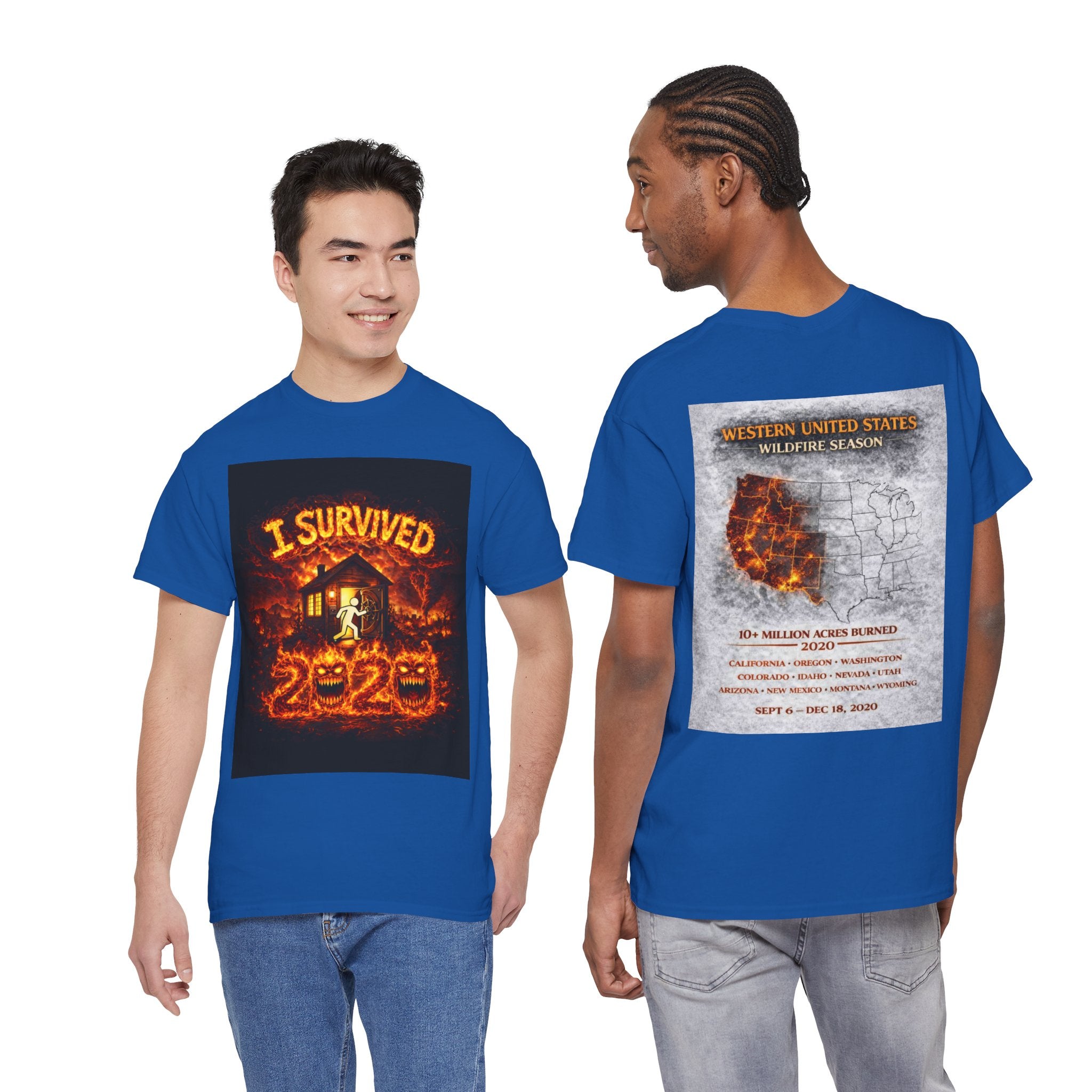 I Survived 2020 — WILDFIRES S2:E4: "Western U.S." Memorial Tee
