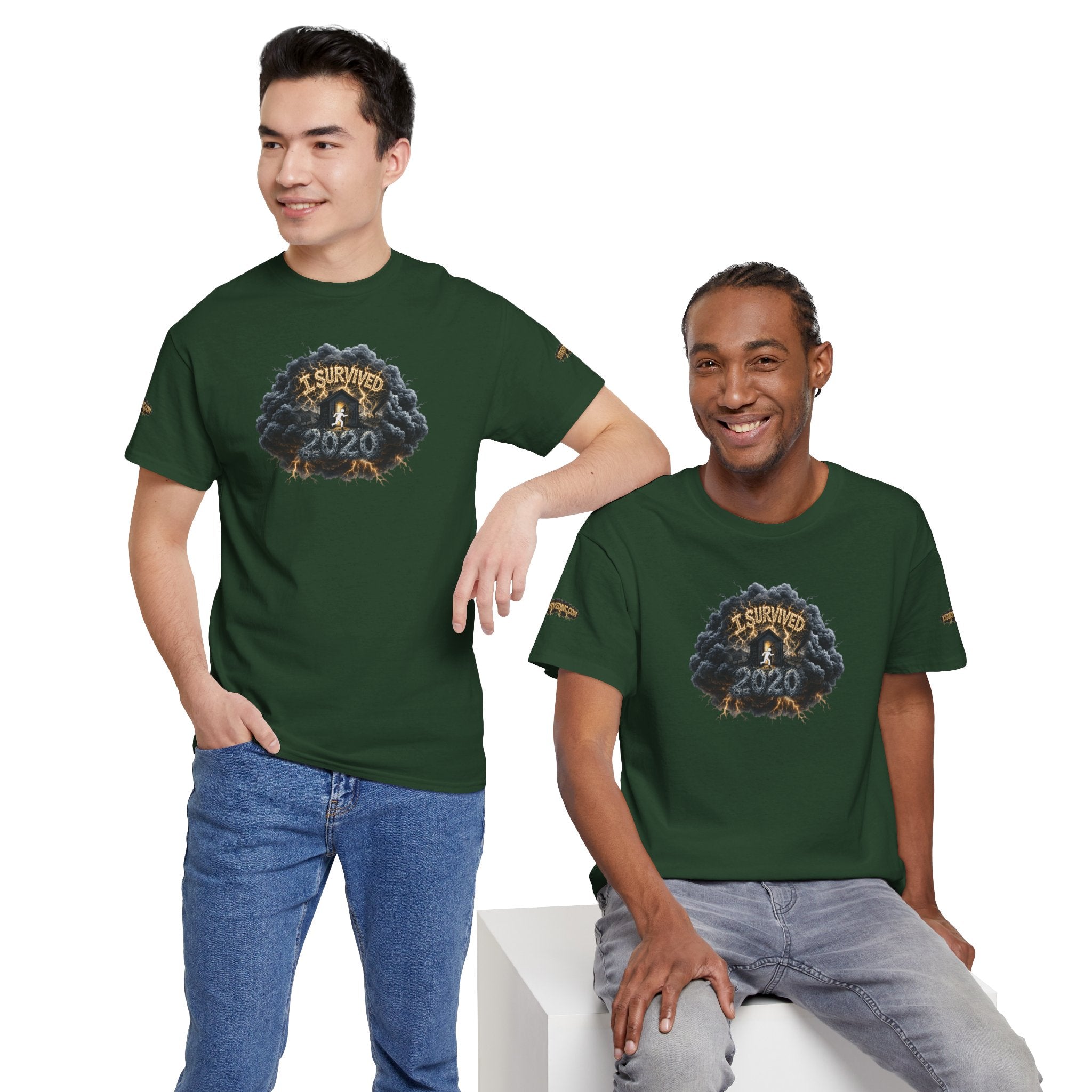 I Survived 2020 — Original PILOT Design: Director's Cut Special Edition Unisex Heavy Cotton Tee