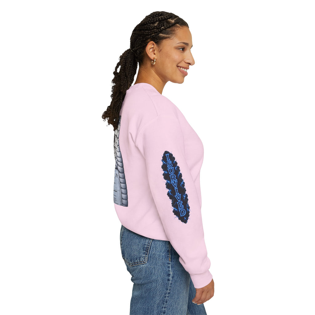 I Survived 2020 —  LOCKDOWN S3:E1: Director's Cut Special Edition "Quarantine" Unisex Heavy Blend™ Crewneck Sweatshirt
