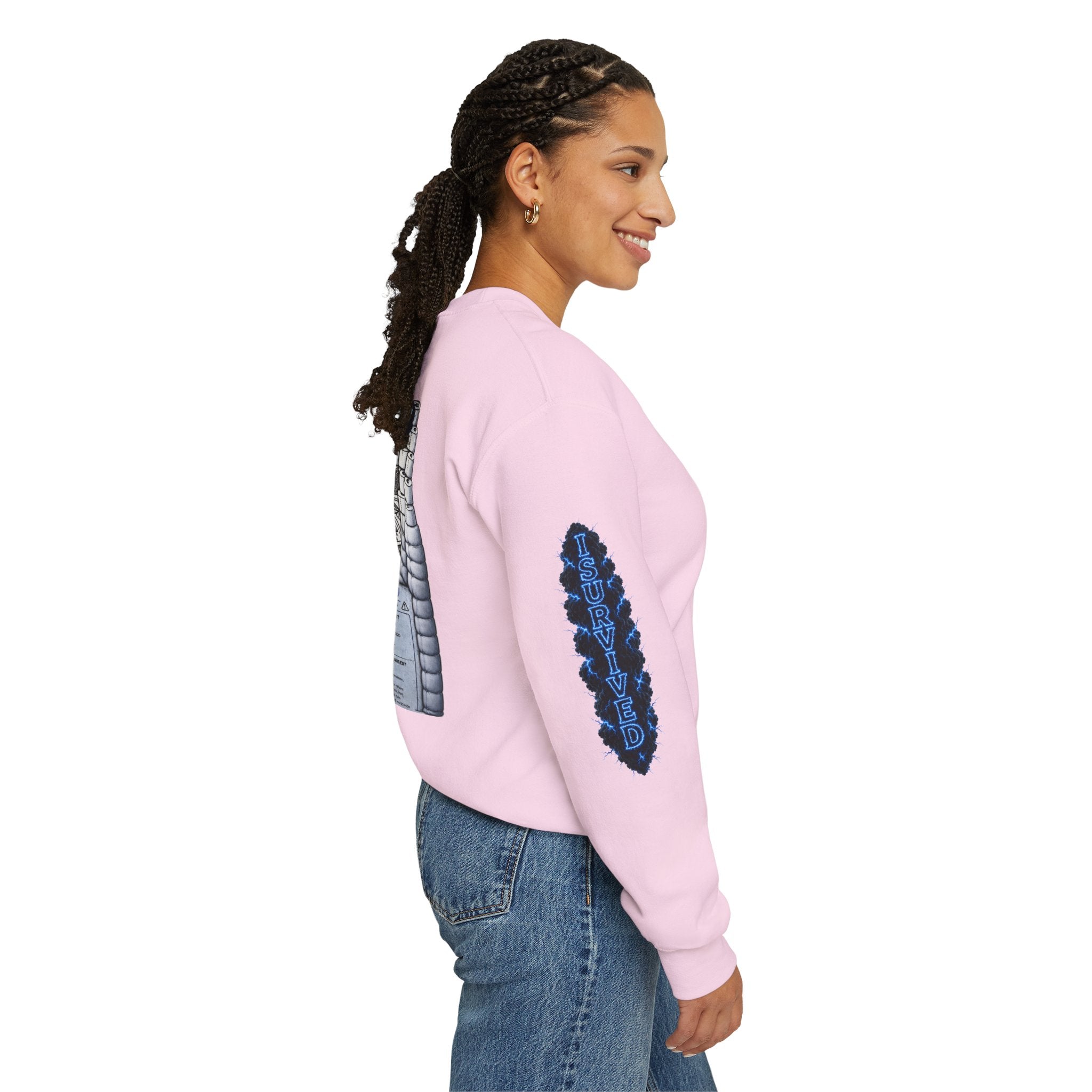 I Survived 2020 —  LOCKDOWN S3:E1: Director's Cut Special Edition "Quarantine" Unisex Heavy Blend™ Crewneck Sweatshirt