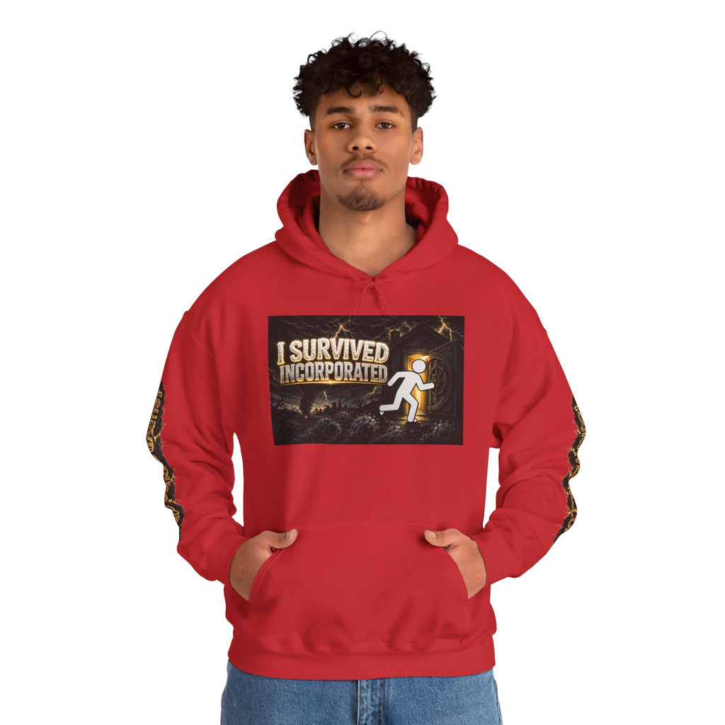 I Survived Incorporated Hoodie Sweatshirt – Original Design Teaser