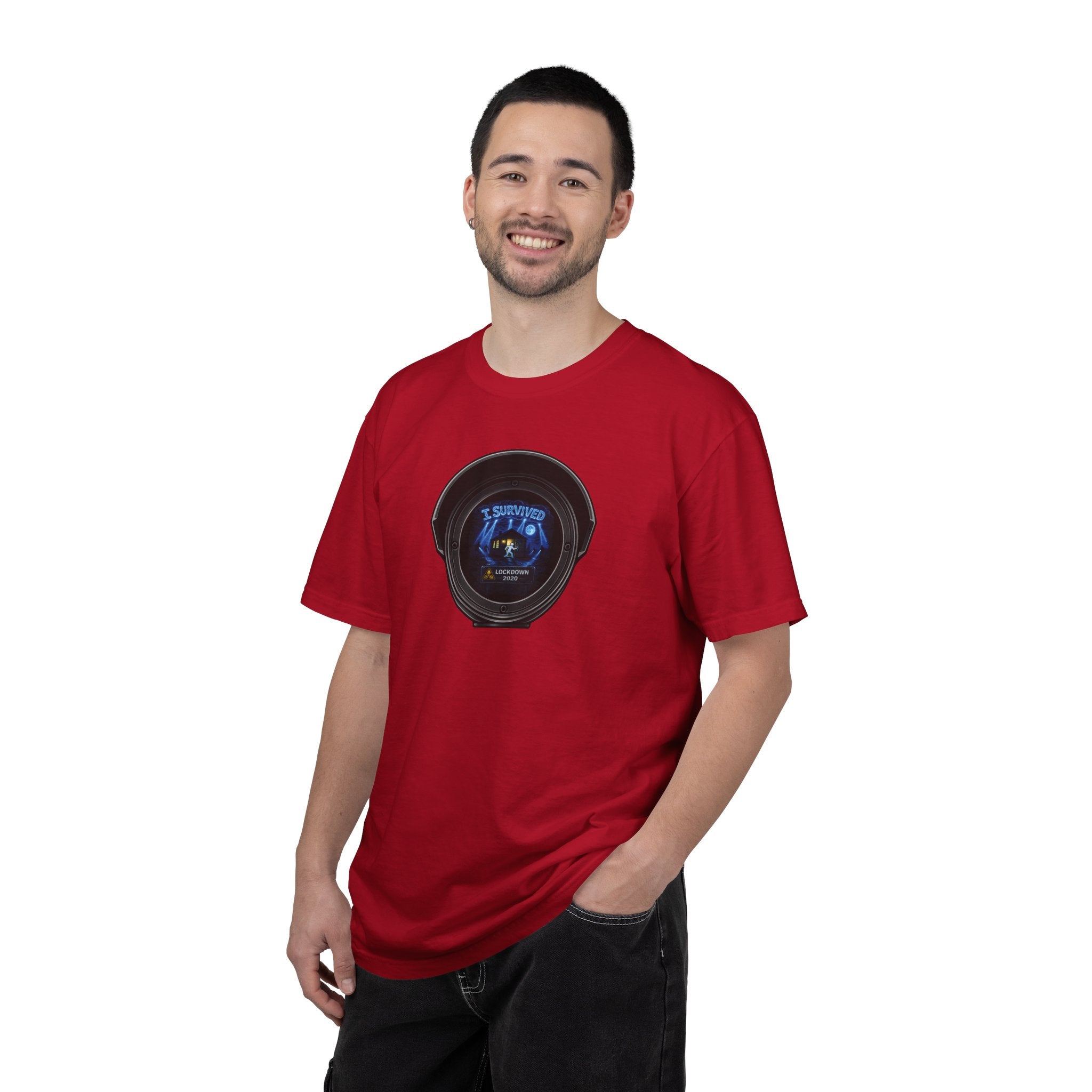 I Survived 2020 —  LOCKDOWN S3:E3: Director's Cut "Remote Schooling" Unisex Garment-Dyed T-shirt