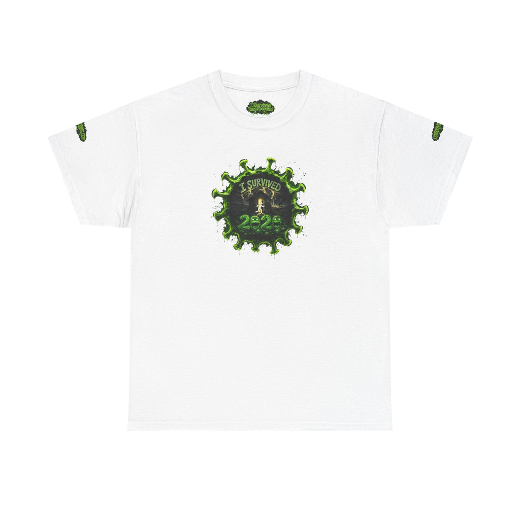 I Survived 2020 — PANDEMIC S1:E1: Director's Cut Special Edition "COVID-19: The Coronavirus" Unisex Heavy Cotton Tee