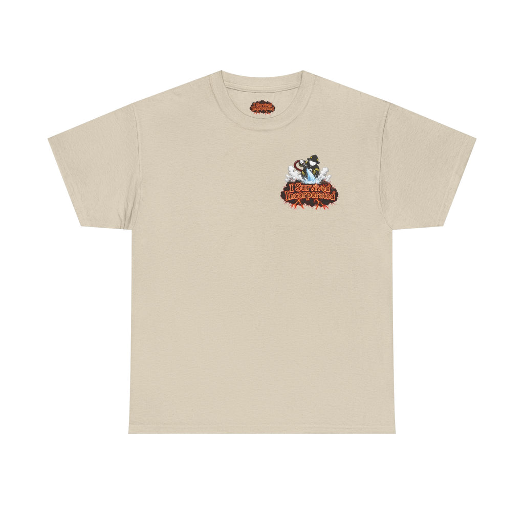 I Survived 2020 — "Please Stand By" Test Pattern Tee Wildfire Signal Edition Summer Premiere Unisex Heavy Cotton Tee