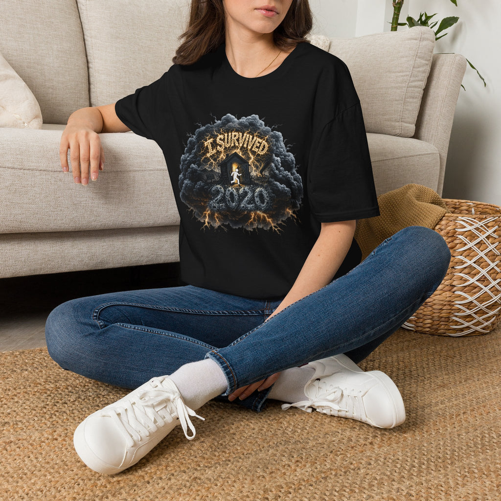 I Survived 2020 — Director's Cut Original Design Teaser Tee | Season 1 Premiere Drop Unisex Softstyle T-Shirt
