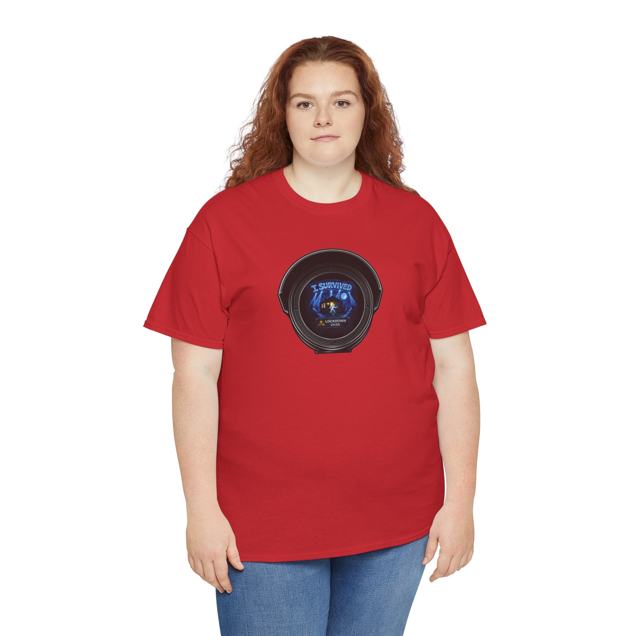 I Survived 2020 — LOCKDOWN S3:E1: Director's Cut "Quarantine" Unisex Heavy Cotton Tee