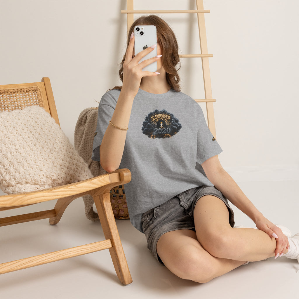 I Survived 2020 — Original PILOT Design: Director's Cut Special Edition Unisex Heavy Cotton Tee