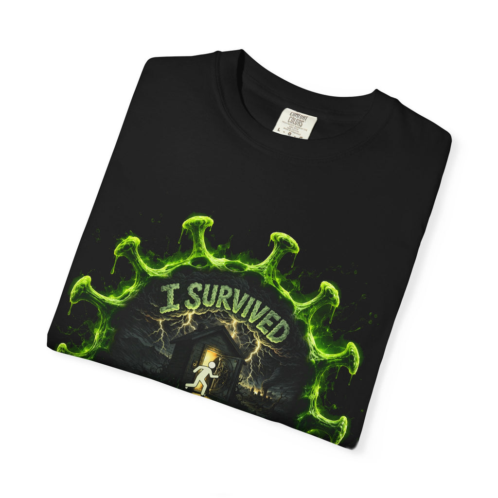 I Survived 2020 — Director's Cut S1:E5 "Delivery Doomsday" | Pandemic Edition Unisex Garment-Dyed T-shirt