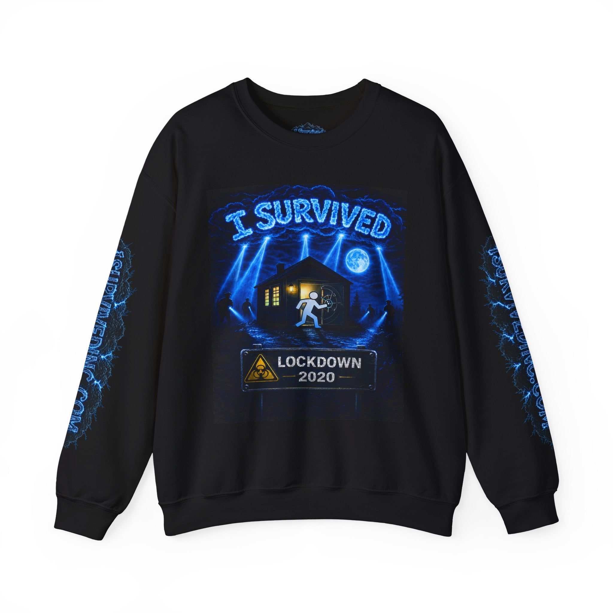 I Survived 2020 — S3:E1 "Quarantine" | Lockdown Edition Documentary Unisex Heavy Blend™ Crewneck Sweatshirt