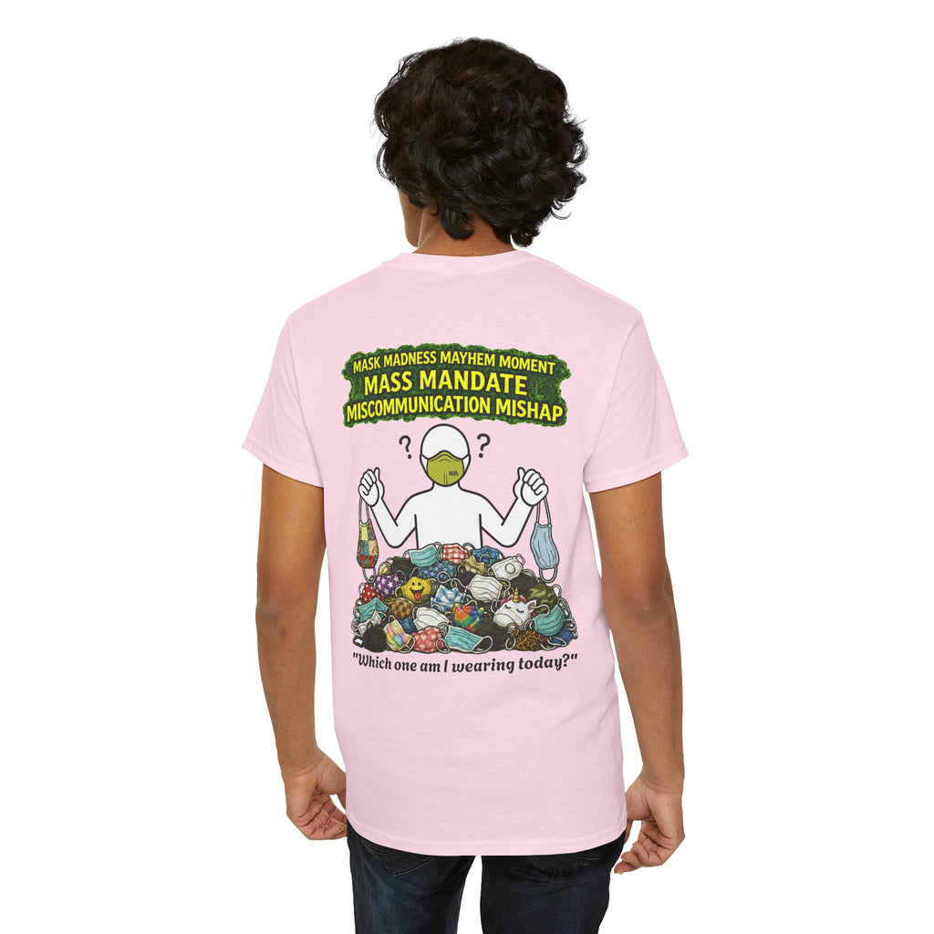 I Survived 2020 — PANDEMIC S1:E4: Director's Cut "Mask Madness" Unisex Heavy Cotton Tee
