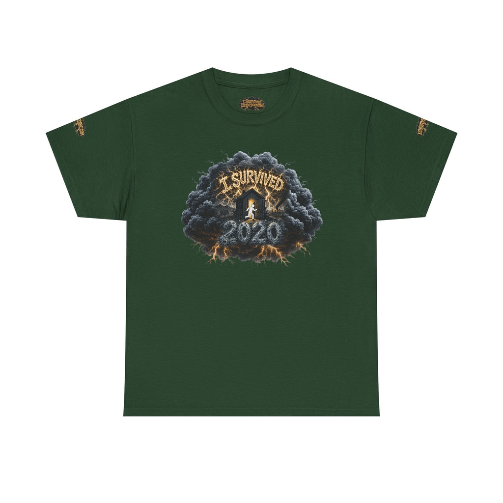 I Survived 2020 — Director's Cut Original Design Teaser Tee | Season 1 Premiere Drop Unisex Heavy Cotton Tee (SPECIAL EDITION)