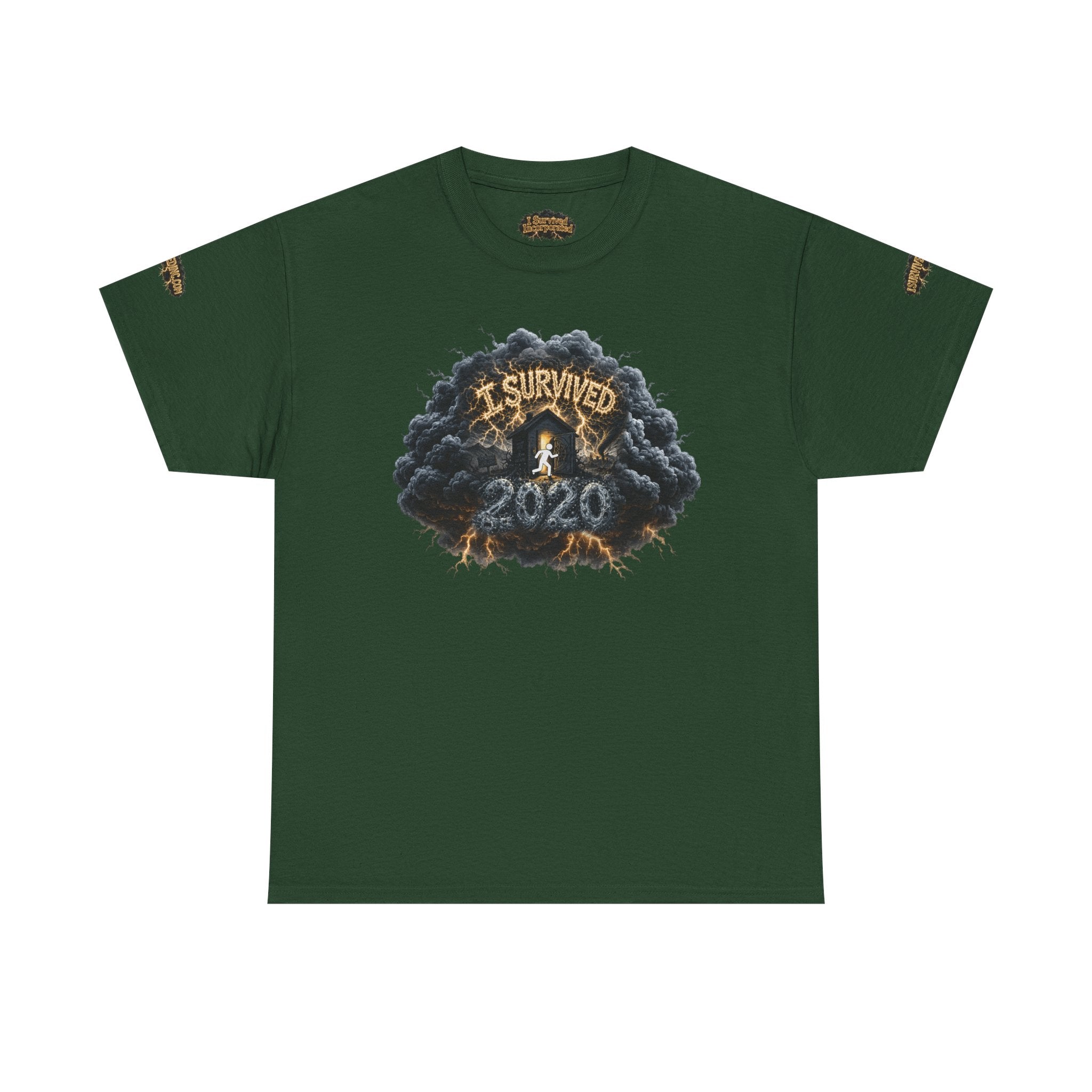 I Survived 2020 — Director's Cut Original Design Teaser Tee | Season 1 Premiere Drop Unisex Heavy Cotton Tee (SPECIAL EDITION)