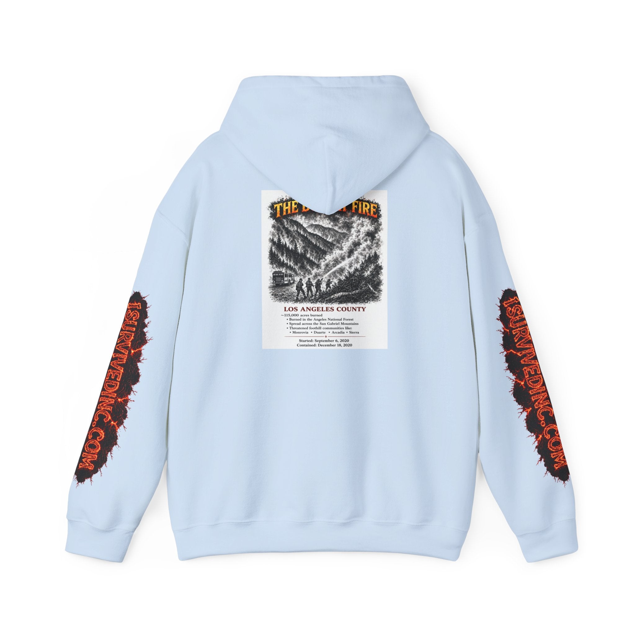 I Survived 2020 — S2:E2 "The Bobcat Fire" | Wildfire Edition Memorial Hoodie Sweatshirt