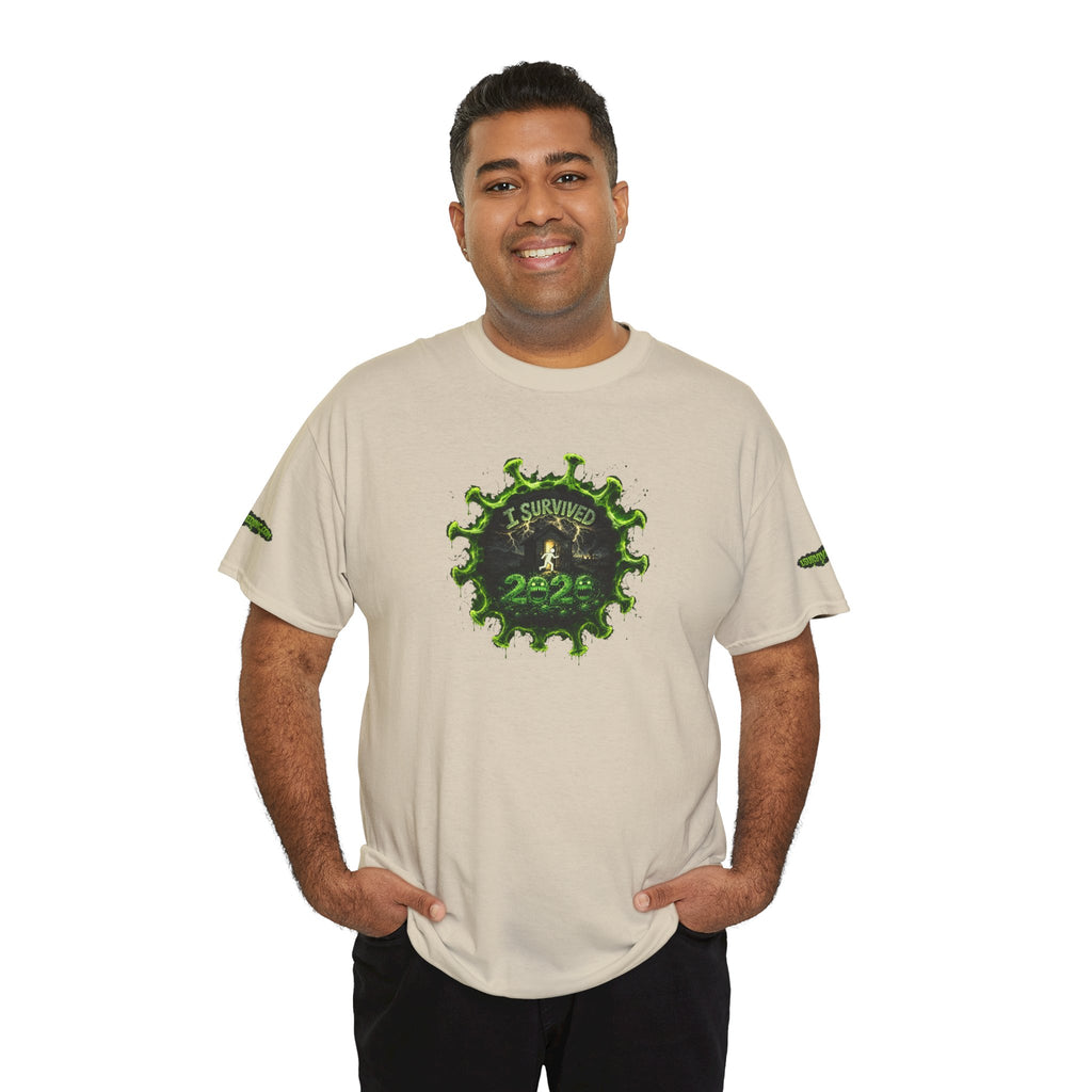 I Survived 2020 — PANDEMIC S1:E5: Director's Cut Special Edition "Delivery Doomsday" Unisex Heavy Cotton Tee